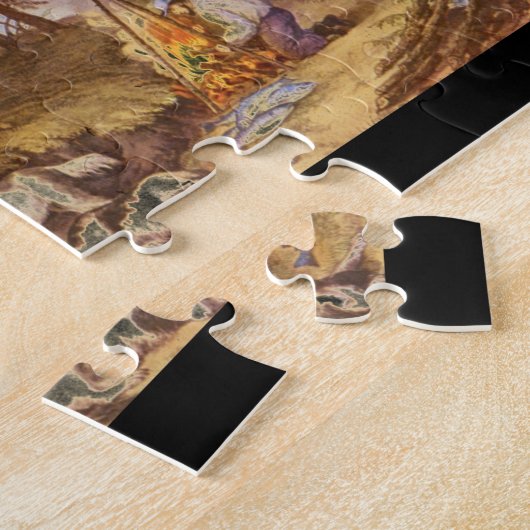 Jagd, Fischen und Forest_Engravings Puzzle (Seite)