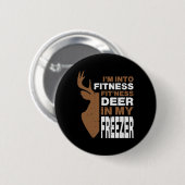Jagd Fitness Hirsch im Gefrierfass Hunter Männer W Button (Vorne & Hinten)