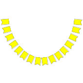 Jagd: Frack - Schlicht Gelb Wimpelkette (Alle)