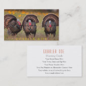 Jagd-Führer doppelseitig Visitenkarte (Vorne/Hinten)