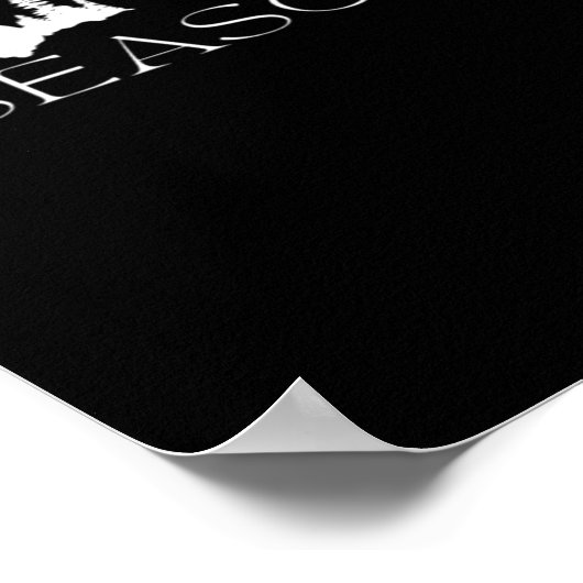 Jagd Fun Jagd Bogenschießen für Bowhunters im Frei Poster (Ecke)