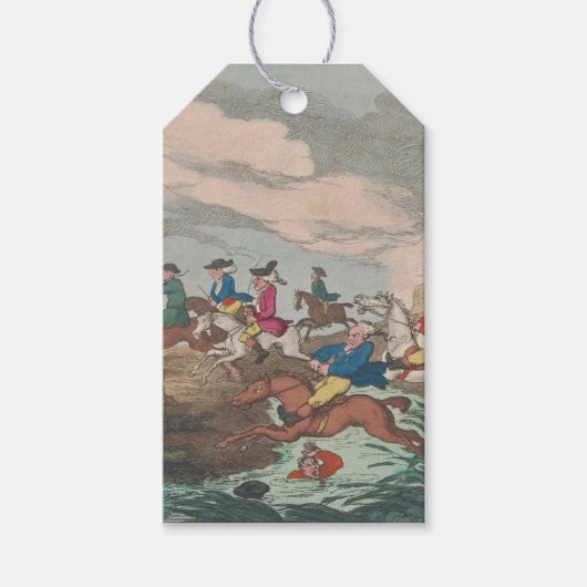 Jagd - Geschenkstempel Geschenkanhänger (Vorderseite)