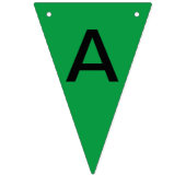 Jagd - Happy Birthday Circus Design Wimpelkette (Dritte Fahne)