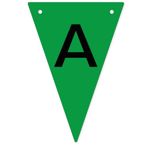 Jagd - Happy Birthday Circus Design Wimpelkette (Dritte Fahne)