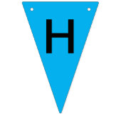 Jagd - Happy Birthday Circus Design Wimpelkette (Zweite Fahne)