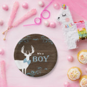 Jagd Hirschjunge Babydusche Pappteller (Party)