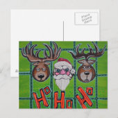 Jagd Ho Ho Ho Ho Postkarten (Vorne/Hinten)