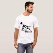 Jagd-Hund T-Shirt (Vorne ganz)