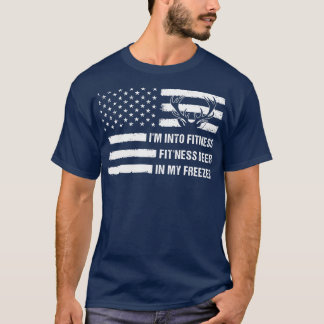 Jagd Ich bin in Form Fitnesshirsch in meinem Gefri T-Shirt