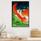 Jagd in der UdSSR Poster (Küche)