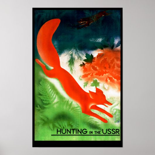 Jagd in der UdSSR Poster (Vorne)
