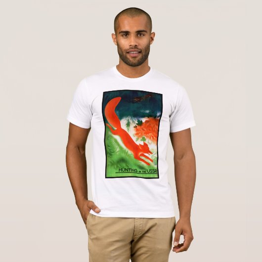 Jagd in der UdSSR T-Shirt (Vorne ganz)