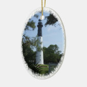 Jagd-Insel-Leuchtturm-Verzierung Keramikornament (Links)