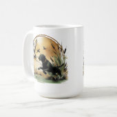Jagd Kaffeetasse (Vorderseite Links)