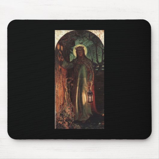Jagd-Licht Williams Holman der Welt Mousepad (Vorne)
