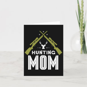 Jagd Mama Jäger Hirschjäger Jagd Mutter Mami Karte