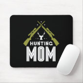 Jagd Mama Jäger Hirschjäger Jagd Mutter Mami Mousepad (Mit Mouse)
