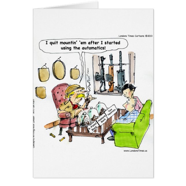 Jagd mit Automatikwerken Funny Gifts & T-Shirts (Vorne)