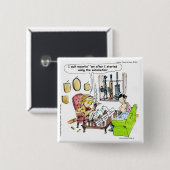 Jagd mit Automatikwerken Funny Gifts & T-Shirts Button (Vorne & Hinten)