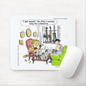 Jagd mit Automatikwerken Funny Gifts & T-Shirts Mousepad (Mit Mouse)