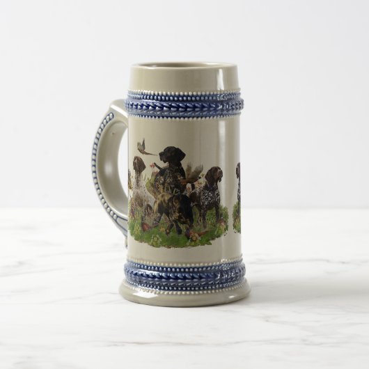 Jagd mit dem APS Bierglas (Vorderseite Links)