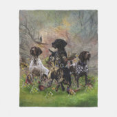 Jagd mit dem APS Fleecedecke (Vorderseite)