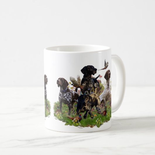 Jagd mit dem APS Kaffeetasse (VorderseiteRechts)