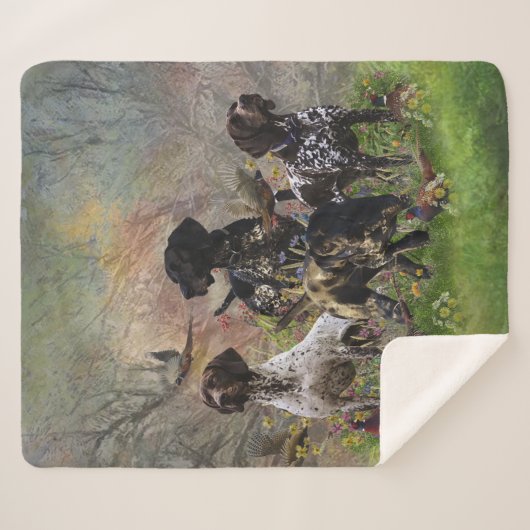 Jagd mit dem APS Sherpadecke (Vorderseite (Horizontal))