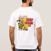 Jagd mit Dick Cheney T-Shirt (Rückseite)