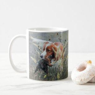 Jagd mit Epagneul Breton  Kaffeetasse