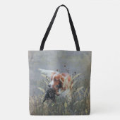 Jagd mit Epagneul Breton Tasche (Vorderseite)