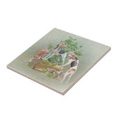 Jagd mit Hunden Fliese (Seite)