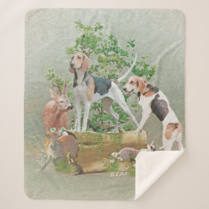 Jagd mit Hunden Sherpadecke