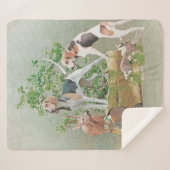 Jagd mit Hunden Sherpadecke (Vorderseite (Horizontal))