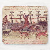 Jagd mit Netzen Mousepad (Vorne)