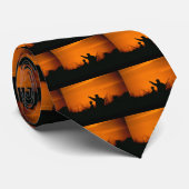 Jagd mit Vater Krawatte (Gerollt)