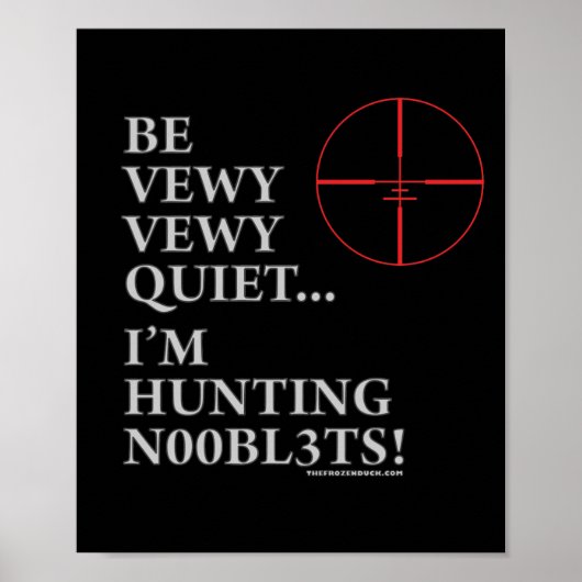 Jagd n00bl3ts poster (Vorne)