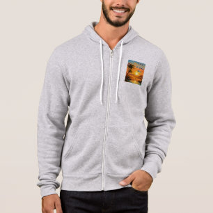 Jagd nach der goldenen Stunde Wüstenuntergang-Ästh Hoodie