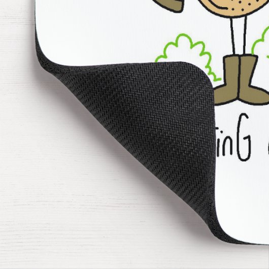 Jagd-Nuss Mousepad (Ecke)