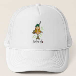 Jagd-Nuss-T-Shirts und Geschenke Truckerkappe