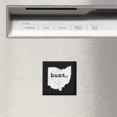 Jagd Ohio Bogenschießen State Deer Hunting Geschen Magnet (In Situ (Geschirrspüler))