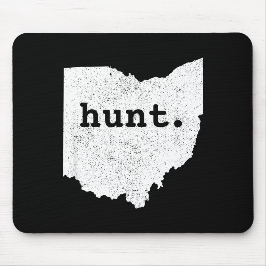 Jagd Ohio Bogenschießen State-Hirschjagd-Geschenk Mousepad (Vorne)