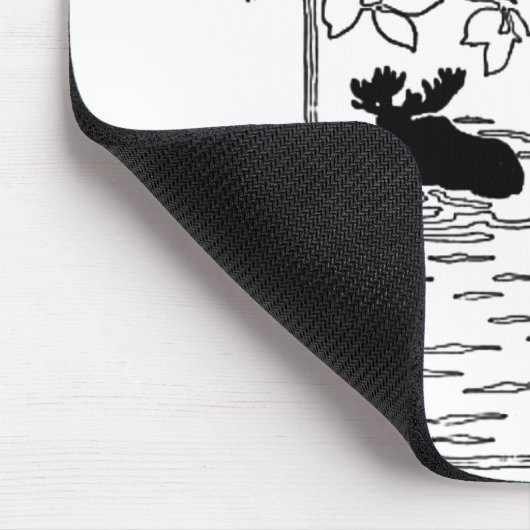 "Jagd ohne Waffe" Mousepad (Ecke)