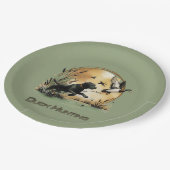 Jagd Pappteller (Schrägansicht)