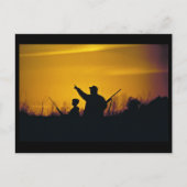 Jagd Postkarte (Vorderseite)