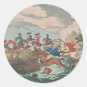 Jagd - Round Stickers for Stationery (Vorderseite)