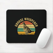 Jagd Ruffed Grouse Bird - Funny Whisperre Mousepad (Mit Mouse)