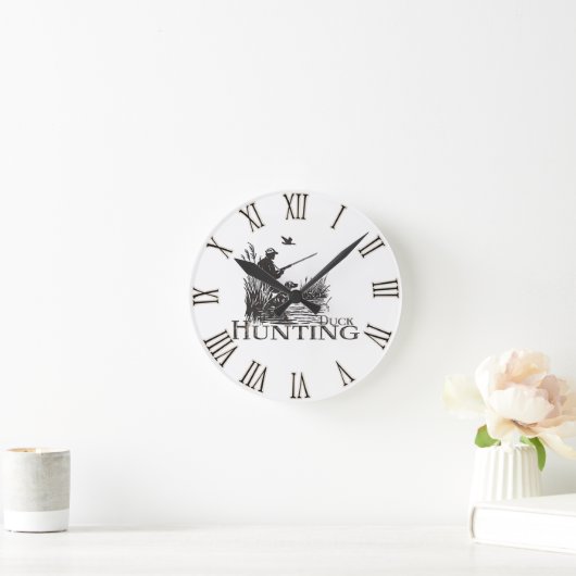 Jagd Runde Wanduhr (Zuhause)