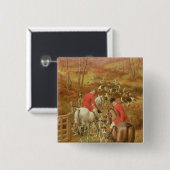 Jagd Scene, 1906 Button (Vorne & Hinten)
