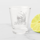 Jagd Schnapsglas (Rückseite)